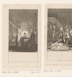 Luise laat haar vader de brief aan Ferdinand lezen