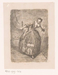 Luisterende jonge vrouw