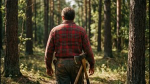 Lumberjack Departing