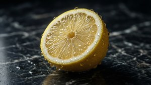 Luminous Lemon Half