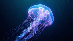 Luminous Moon Jellyfish