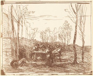 Luncheon in a Clearing (Un Dejeuner dans la clairiere)