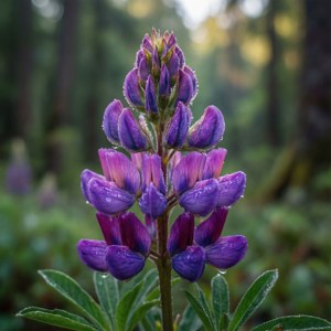 Lupine Close-Up