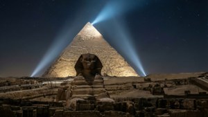 Luxor Pyramid Night