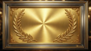 Luxurious Gold Certificate