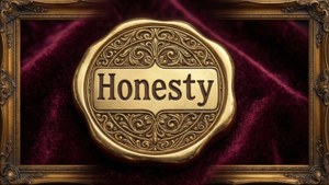 Luxurious Honesty Stamp