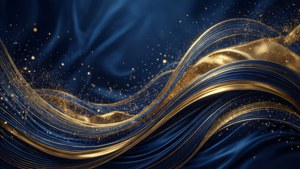 Luxurious Metallic Waves