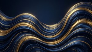 Luxurious Metallic Waves