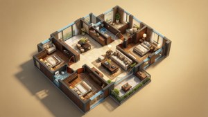 Luxury Apartment Floor Plan