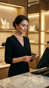 Luxury Boutique Cashier