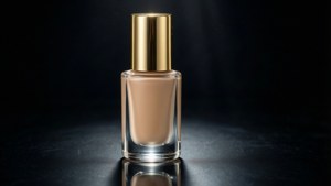 Luxury Foundation on Black Gloss