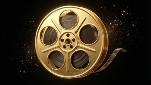 Luxury Gold Reel Icon