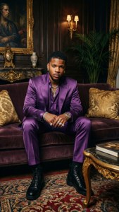 Luxury Purple Suit