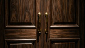 Luxury Walnut Door