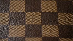 LV Damier Texture Macro