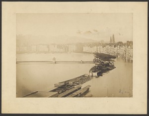 Lyon. Inondation de 1856.]