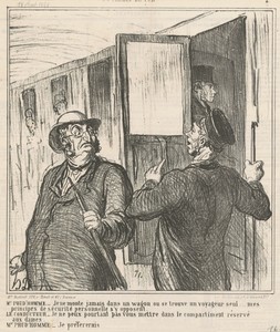 M. Prud'homme: Je ne monte jamais ...