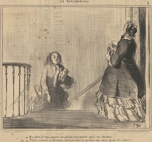 Ma chére, je vous apporte une potiche ...