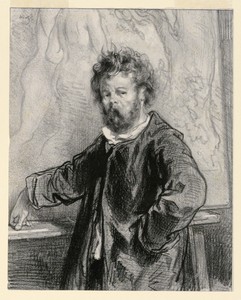 Ma toile est chere, bourgeois (This canvas is expensive, citizen), plate XV from Par-ci, par-la