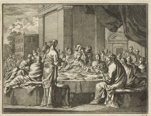 Maaltijd bij Simon de melaatse