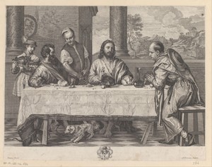 Maaltijd in Emmaüs