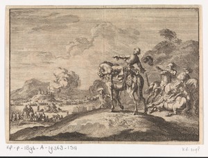 Maarschalk Turenne valt dood van zijn paard, 1675