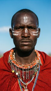 Maasai Warrior Portrait