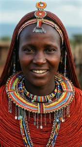 Maasai Woman Beauty