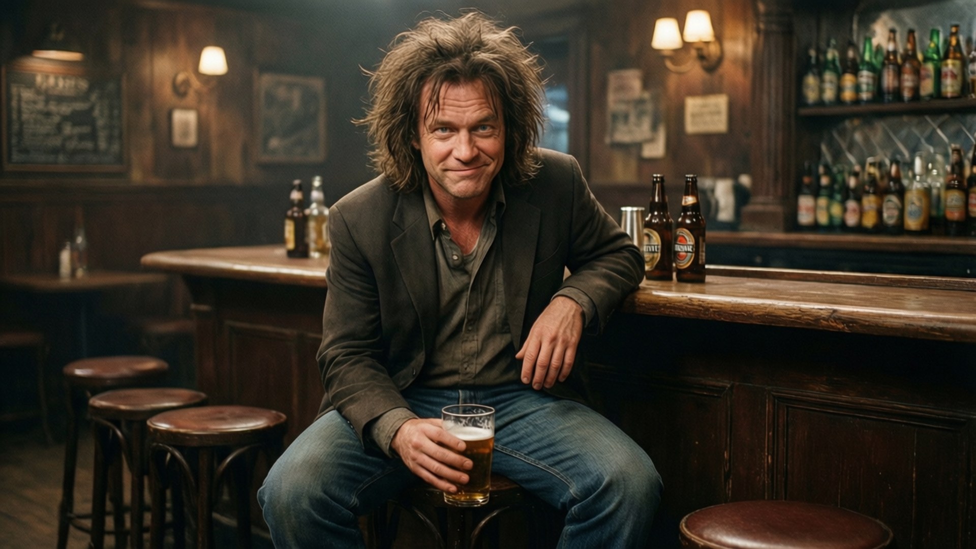 Mac at the Bar by Wallpapers.art Studio