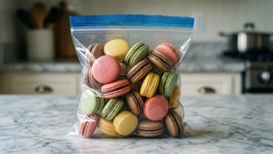 Macaron Ziploc Delight