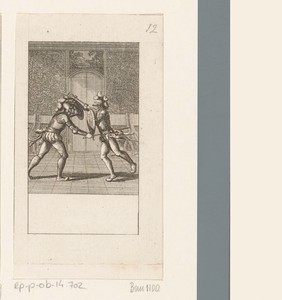 Macbeth en Macduff in gevecht