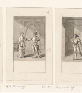 Macbeth in gesprek met Lady Macbeth