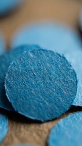 Macro Blue Detail