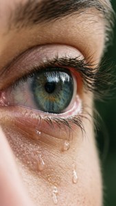 Macro Cry Closeup