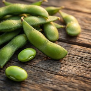 Macro Edamame Beans
