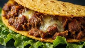 Macro Taco Texture