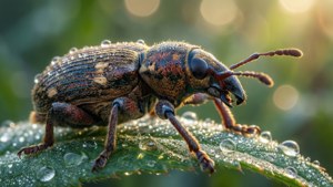 Macro Weevil Dew