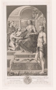 Madonna met Kind, Johannes, Franciscus van Assisi en H. Sebastiaan