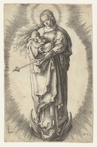 Madonna op de maansikkel
