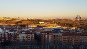 Madrid Skyline from Cerro del Tío Pío