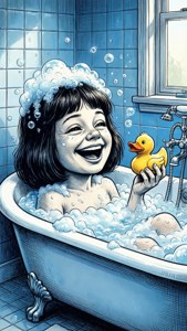 Mafalda's Bath Time