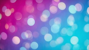 Magenta Cyan Bokeh