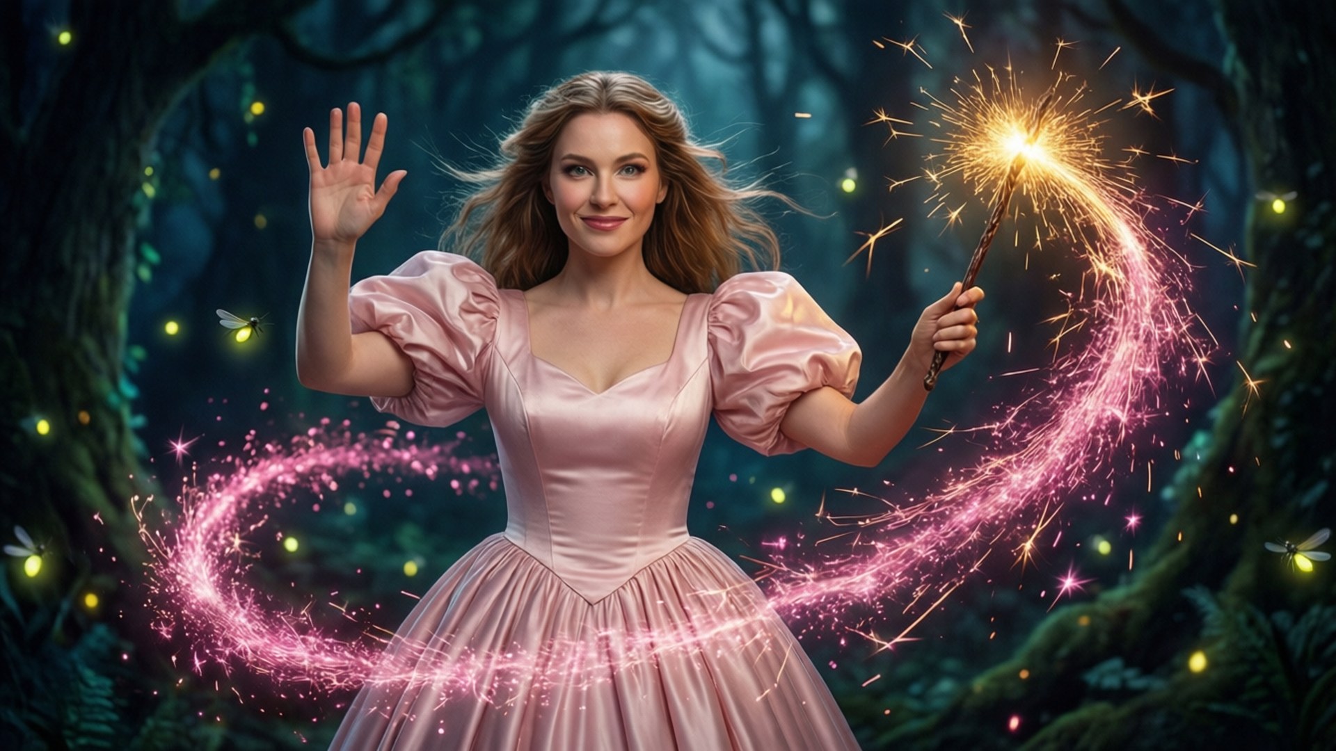 Magic Wand Wave by Wallpapers.art Studio