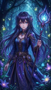 Magical Anime Forest