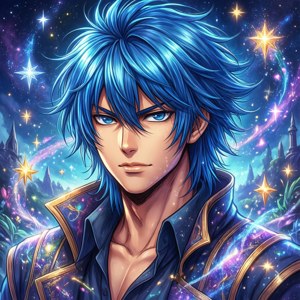 Magical Blue Hair