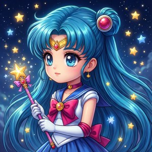 Magical Blue Hair