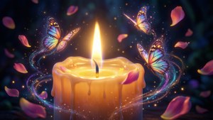 Magical Candle Glow