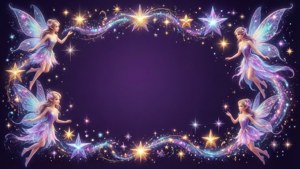 Magical Fairy Border