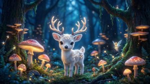 Magical Forest Deer