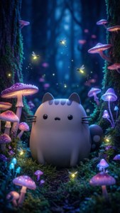 Magical Forest Pusheen